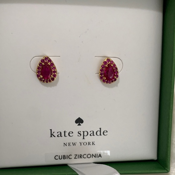 kate spade Jewelry - Kate Spade Teardrop Stud Earrings